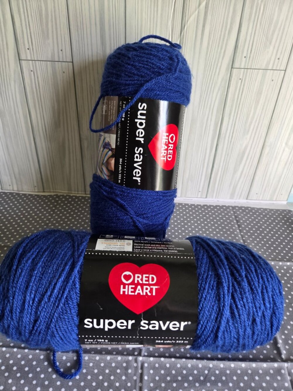 Red Heart Royal Blue Yarn – 2 Skeins New with Tags (NWT)